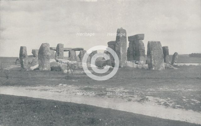 'Stonehenge', 1910. Artist: Photochrom Co Ltd of London.