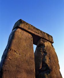 Stonehenge trilithon, Wiltshire. Artist: Historic England Staff Photographer