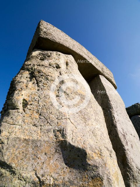 Stonehenge trilithon, Wiltshire. Artist: Historic England Staff Photographer.