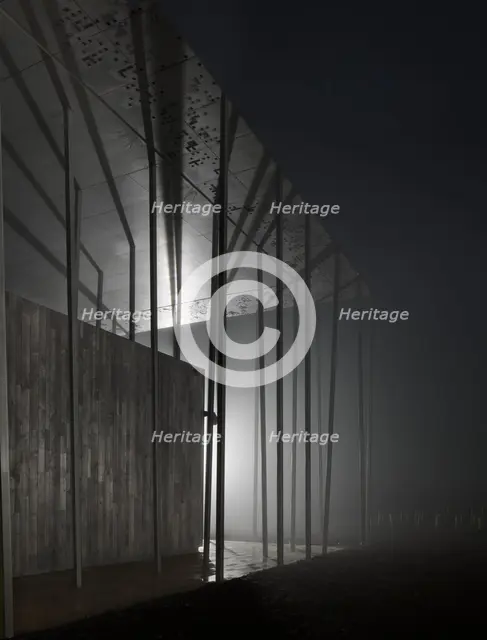 Stonehenge, Visitor Centre, Airman's Corner, Stonehenge Down, Winterbourne Stoke, Wiltshire, 2013. Creator: James O Davies.