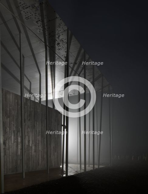 Stonehenge, Visitor Centre, Airman's Corner, Stonehenge Down, Winterbourne Stoke, Wiltshire, 2013. Creator: James O Davies.