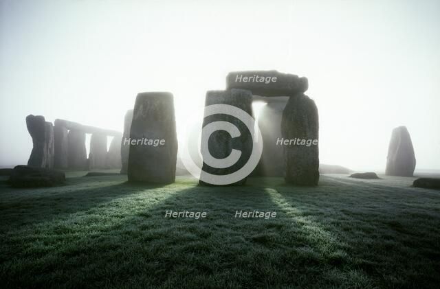 Stonehenge, Wiltshire, 2004. Artist: James O Davies.