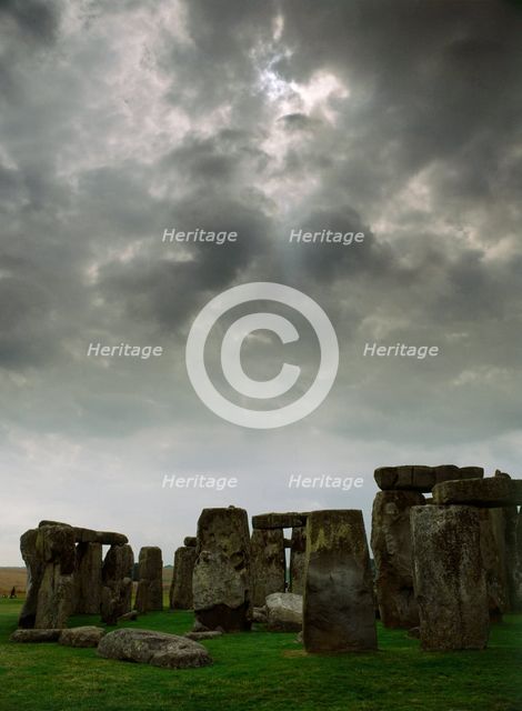 Stonehenge, Wiltshire. Artist: Nigel Corrie.