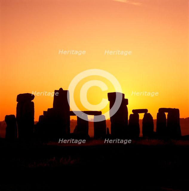 Stonehenge, Wiltshire. Artist: Charlie Waite.
