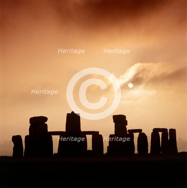 Stonehenge, Wiltshire. Artist: Charlie Waite.