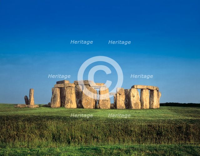 Stonehenge, Wiltshire. Artist: David Sellman.