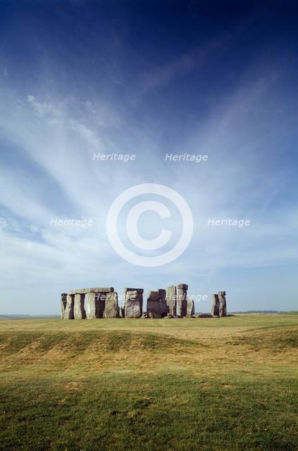 Stonehenge, Wiltshire.  Artist: Historic England Staff Photographer.