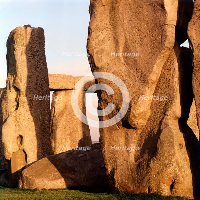 Stonehenge, Wiltshire. Artist: James O Davies.