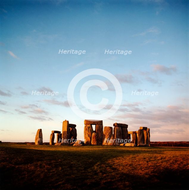 Stonehenge, Wiltshire. Artist: James O Davies.