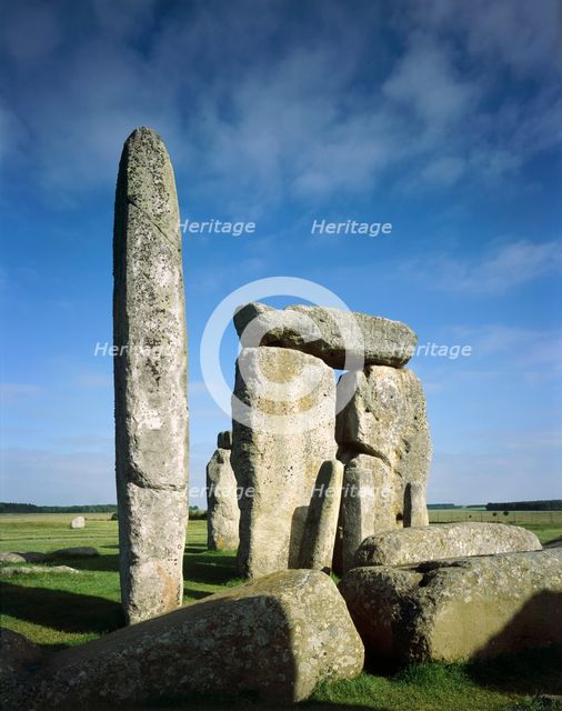 Stonehenge, Wiltshire. Artist: Paul Highnam.