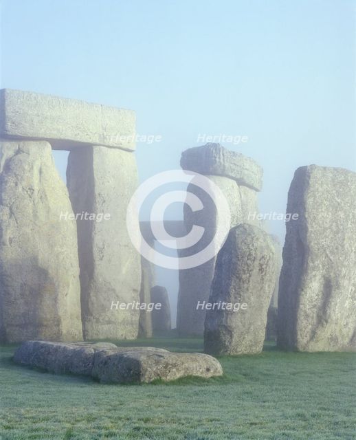 Stonehenge, Wiltshire. Artist: Unknown.