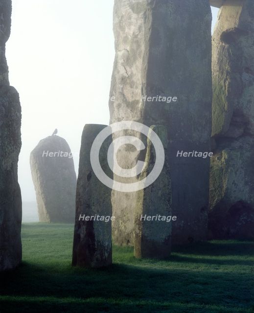 Stonehenge, Wiltshire. Artist: Unknown.