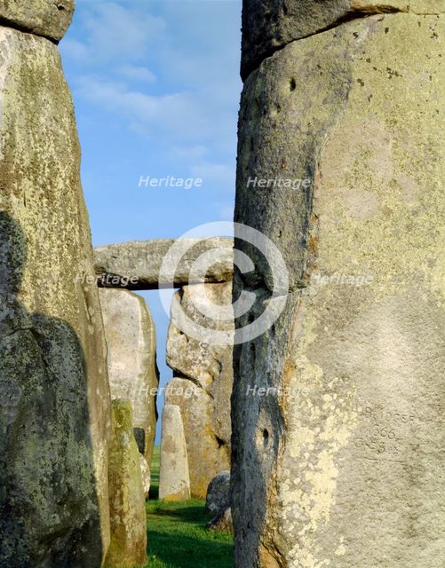 Stonehenge, Wiltshire. Artist: Unknown.