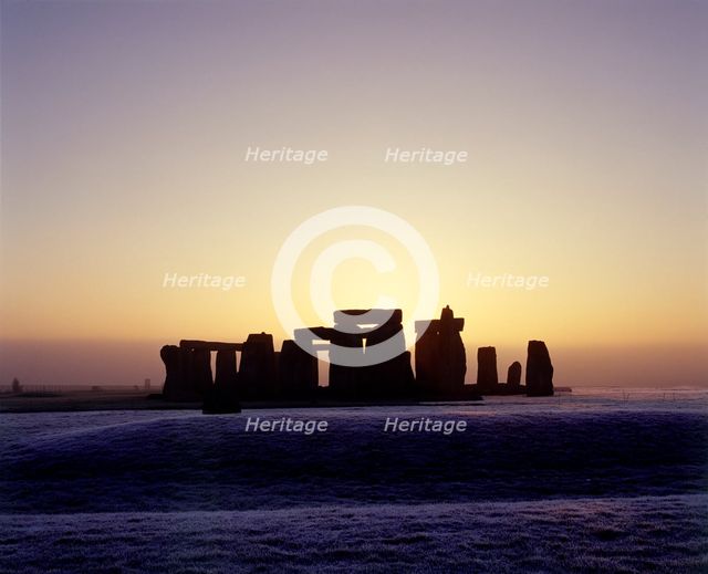 Stonehenge, Wiltshire. Artist: Unknown.