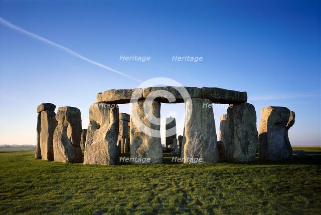 Stonehenge, Wiltshire. Artist: Unknown.