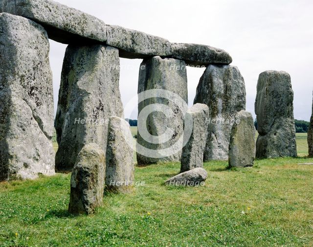 Stonehenge, Wiltshire. Artist: Unknown.