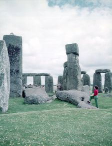 Stonehenge, Wiltshire, c1955. Creator: Arthur Charles Kirby Ware