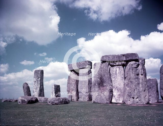 Stonehenge, Wiltshire, c1955. Creator: Arthur Charles Kirby Ware.