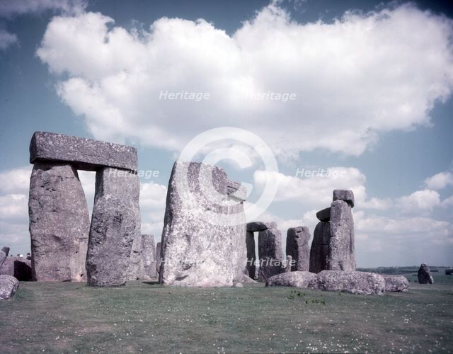 Stonehenge, Wiltshire, c1955. Creator: Arthur Charles Kirby Ware.