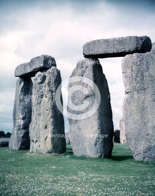 Stonehenge, Wiltshire, c1955. Creator: Arthur Charles Kirby Ware.