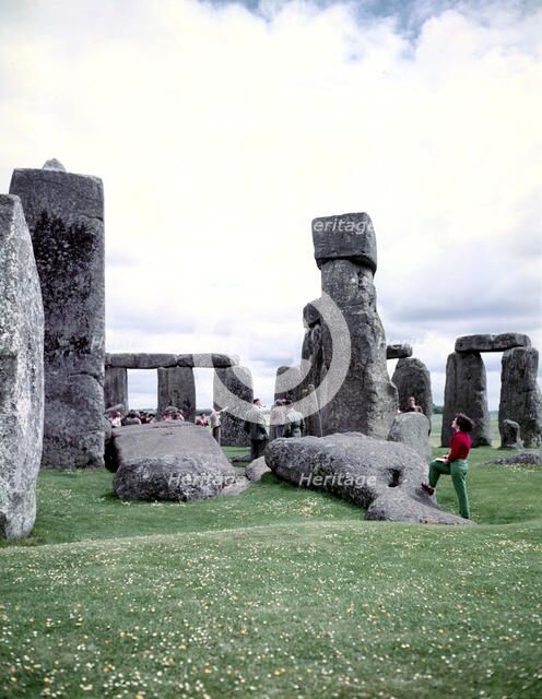 Stonehenge, Wiltshire, c1960s. Creator: Arthur Charles Kirby Ware.