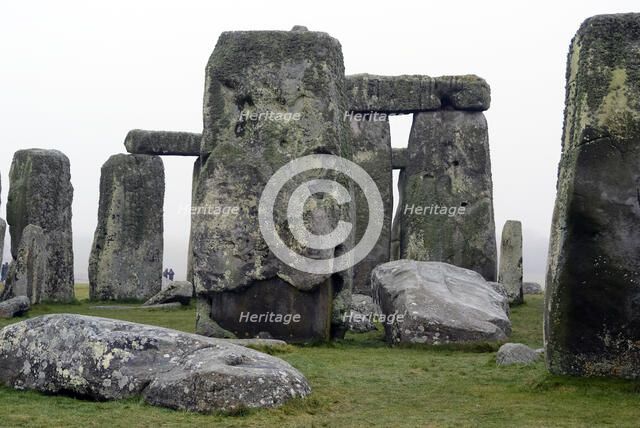 Stonehenge, Wiltshire, England, 2010.   Creator: Ethel Davies.