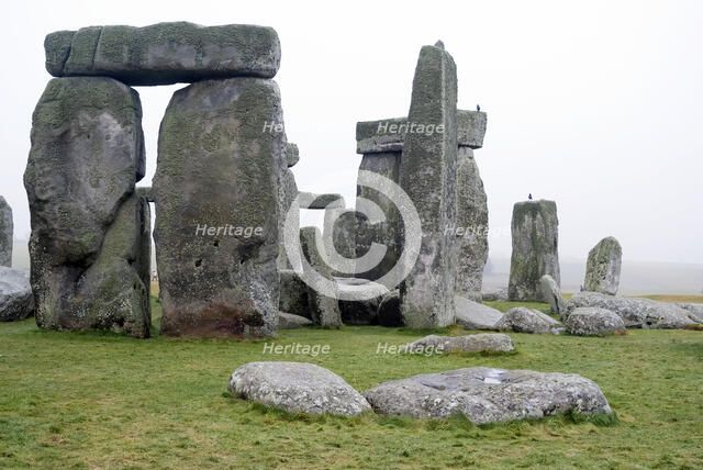 Stonehenge, Wiltshire, England, 2010.   Creator: Ethel Davies.