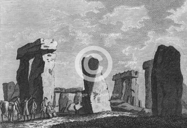 'Stonehenge, Wilts', 1776. Artist: Godfrey.