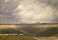 Stonehenge-A Showery Day, early 19th century. Artist: William Turner