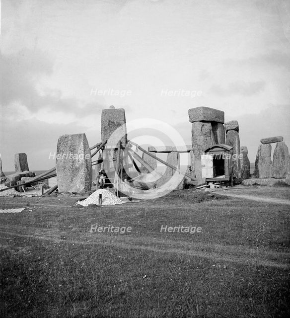 Stonehenge, Amesbury, Wiltshire. Artist: B Morley