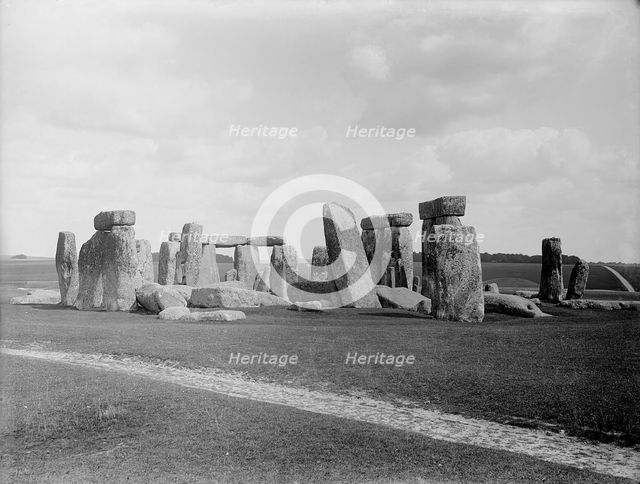 Stonehenge, Amesbury, Wiltshire. Artist: JCH Oakden