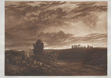 Stonehenge at Daybreak, 1897. Creator: Frank Short (British, 1857-1945)