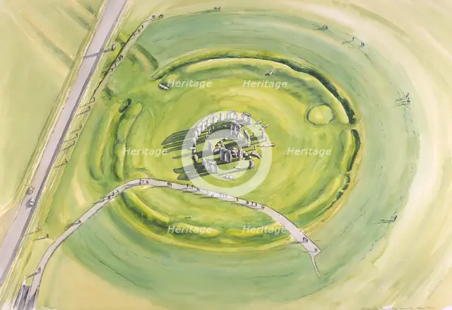 Stonehenge, c2010. Artist: Mike Seaforth.