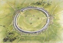 Stonehenge Phase 1, c30th century BC, (c1990-2010). Artist: Mike Seaforth