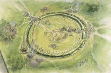 Stonehenge Phase 2, c27th century BC, (c1990-2010). Artist: Mike Seaforth