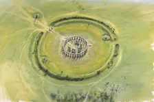 Stonehenge Phase 3, c20th century BC, (c1990-2010). Artist: Mike Seaforth