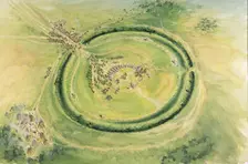 Stonehenge, Phase 3, c20th century BC, (c1990-2010). Artist: Mike Seaforth