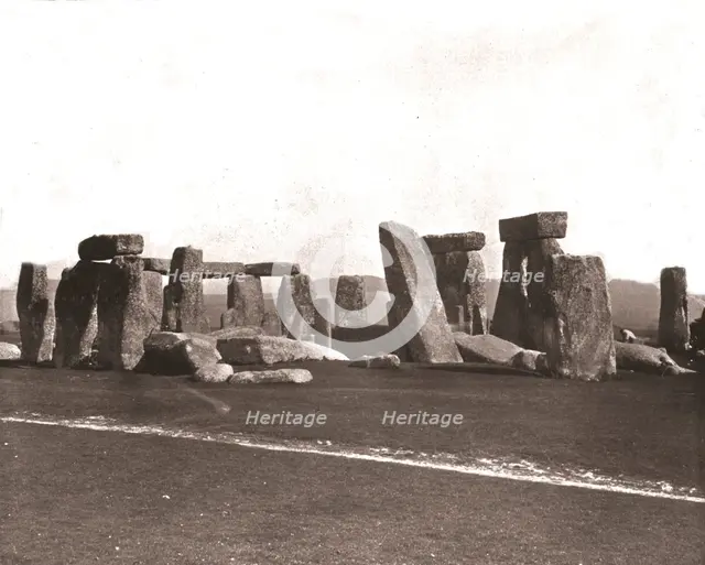 Stonehenge, Salisbury Plain, Wiltshire, 1894. Creator: Unknown.