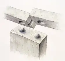 Stonehenge sarsen circle joints, c25th century BC, (c1990-2010). Artist: Peter Dunn