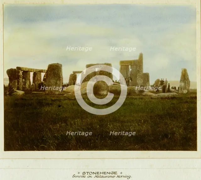 Stonehenge, Stonehenge Down, Amesbury, Wiltshire, 1925-1935. Creator: Unknown.