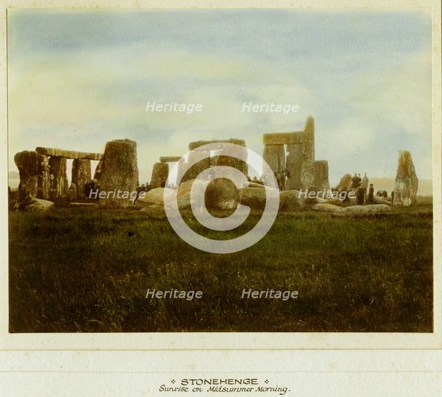 Stonehenge, Stonehenge Down, Amesbury, Wiltshire, 1925-1935. Creator: Unknown.