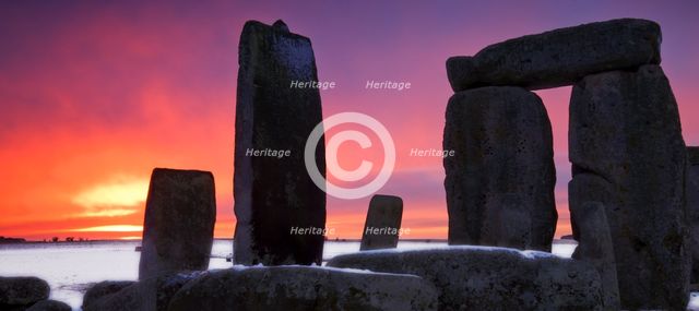 Stonehenge, Stonehenge Down, Amesbury, Wiltshire, 2010. Creator: James O Davies.