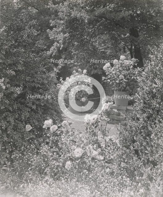 "Stonehurst," Charles William Henry house, Cherokee Street, Chestnut Hill, Pennsylvania, 1919. Creator: Frances Benjamin Johnston.