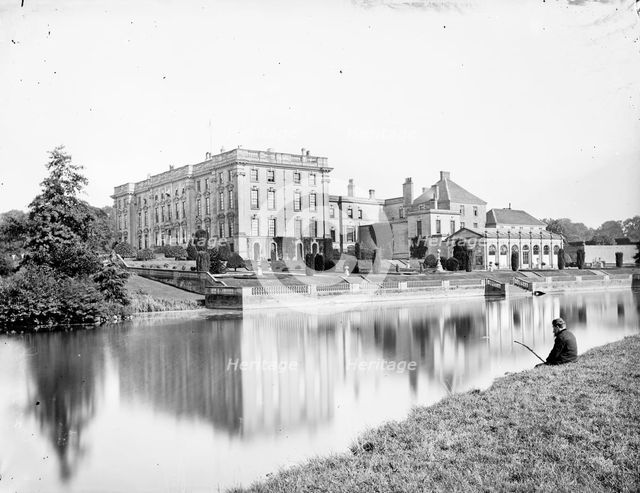 Stoneleigh Abbey, Stoneleigh, Warwickshire, c1860-c1922.  Artist: Henry Taunt