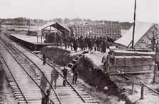 Stoneman's Station, Virginia. Commissary Dept., 1861-65. Creator: Unknown
