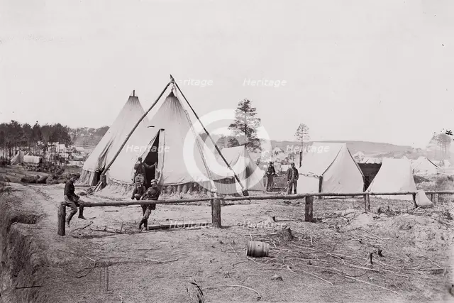 Stoneman's Station, Virginia. Quartermaster Dept., 1861-65. Creator: Unknown.