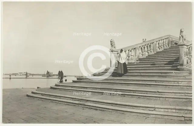 Stones of Venice, Chioggia, 1887, printed 1920/39. Creator: Alfred Stieglitz.