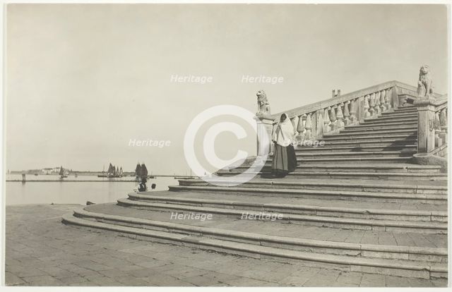 Stones of Venice, Chioggia, 1887, printed 1920/39. Creator: Alfred Stieglitz.