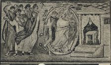 Stoning of Moses, Joshua and Caleb, Byzantine, early 20th century (original dated 5th century). Creator: Unknown