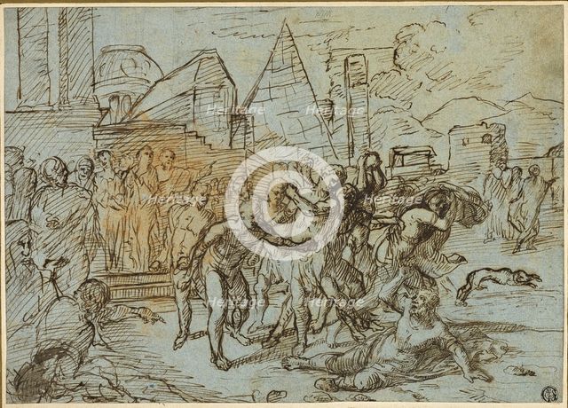 Stoning of Saint Stephen, n.d. Creator: Raymond Lafage.